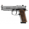 BERETTA 92XI Full Size Launch Edition 9mm 4.7" 18rd SAO Pistol - Stainless w/ Walnut Grips image