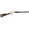 HENRY Golden Boy Truckers Tribute Edition 22 LR 20" 16rd Lever Action Rifle w/ Octagon Barrel - Blue image