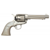 TAYLORS AND COMPANY 1873 Cattleman 45 LC 5.5" 6rd Revolver - Nickel | Ivory image