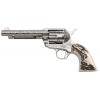 TAYLORS AND COMPANY 1873 Cattle Brand 45 LC 5.5" 6rd Revolver - Engraved Stainless | Stag Grip image