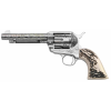 TAYLORS AND COMPANY 1873 Cattle Brand 357 Mag 5.5" 6rd Single Action Revolver w/ Stag Grip - Nickel image