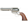 TAYLORS AND COMPANY 1873 Cattleman 45 LC 4.75" 6rd Revolver - Nickel | Walnut image