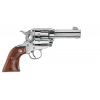 RUGER Vaquero 45LC 3.75" 6rd Revolver - High Gloss Stainless Steel image