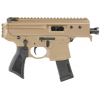 SIG SAUER MPX Copperhead 9mm 3.5" 20rd Pistol w/ Integrated Muzzle Brake - Coyote image