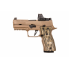 SIG SAUER P320 9mm 3.9" 17rd Pistol w/ XRAY 3 Night Sights & Romeo Red Dot | FDE image
