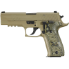 SIG SAUER P226 Scorpion 9mm 4.4" 10rd Pistol - CA Compliant - FDE | Green G10 Grips image