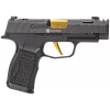 SIG SAUER P365 X-Series 9mm 3.1" 10rd Optic Ready Pistol w/ XRAY3 Night Sights - Black w/ Gold image