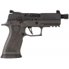 SIG SAUER P320 9mm 4.6" 10rd Optic Ready Pistol w/ Threaded Barrel & XRAY3 Sights - Legion Gray image