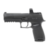 SIG SAUER P320 9mm 4.7" 10rd Pistol w/ REMEOZero Pro Red Dot - Black image