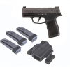 SIG SAUER P365 XL 9mm 3.7" 10rd Optic Ready Pistol w/ XRAY3 Night Sights - TACPAC - Black image