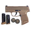 SIG SAUER P365 9mm 3.1" 12+1 Pistol - NRA Edition Coyote Tan image