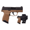 SIG SAUER P365 9mm 3.1" 10+1 Pistol w/ XRAY Night Sights - FDE / Black Value Pack image