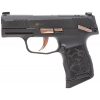 SIG SAUER P365 Rose 380 ACP 3.1" 10rd Pistol w/ X-Ray 3 Sights - Black / Rose Gold Accents image