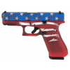GLOCK G45 9mm 4.02" 17rd Pistol | Red, White & Blue Battleworn US Flag image