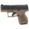 TAURUS GX4 9mm 3.06" 11rd Pistol - Brown / Black Textured Grip image