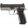 SIG SAUER P320 AXG 9mm 3.9" Nitron 10rd Optic Ready Pistol - Black / Titanium image