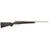 TIKKA T3x Lite LEFT HAND 243 Win 22.4" 3+1 Bolt Rifle - Stainless / Black Synthetic image