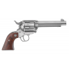 RUGER Vaquero 357 Mag 5.5" 6rd Revolver - Stainless | Hardwood image