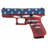 GLOCK G19 G5 Compact 9mm 4.02" 15rd Pistol | Red, White, & Blue Flag Skydas image
