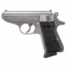 WALTHER ARMS PPK 380 ACP 3.3" 6rd Pistol - Stainless Steel image