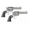 RUGER Vaquero SASS 45 LC 5.5" 6rd Revolvers Sold In Consecutive Pairs - Stainless image