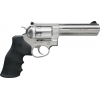RUGER GP100 357 Mag / 38 Special 5" 6rd Revolver w/ Heavy Barrel | Stainless + Black Hogue Monogrip image