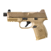FN AMERICA FN509 Tactical 9mm 4.3" 10rd Optic Ready Pistol w/ Threaded Barrel & Night Sights - FDE image