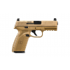FN AMERICA 510 MRD 10mm 4.1" 10rd Optic Ready Pistol w/ Co-Witness Sights | FDE image