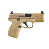 FN AMERICA 509C 9mm 3.7" 10rd Optic Ready Pistol w/ Co-Witness Sights - FDE image