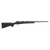HOWA M1500 6.5 Creedmoor 24" Carbon Fiber Barrel 4rd Bolt Rifle - Blued | Black Hogue Stock image
