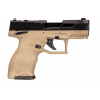 TAURUS TX22 Compact 22LR 3.6" 13rd Optic Ready Pistol + Threaded Barrel | FDE image