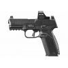 FN AMERICA 510 MRD Full-Size 10mm 4.1" 15rd Pistol w/ Holosun 407C Red Dot + Serrated Slide | Black image