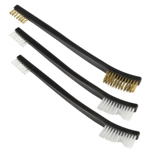 Double Ended Cleaning Brush Set, pack of 3
