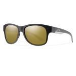 Smith Optics Wayward Sunglasses - MATTE BLACK/POLAR BRONZE MIRROR CHROMAPOP