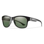 Smith Optics Wayward Polarized Sunglasses - BLACK/POLAR GRAY GREEN CHROMAPOP