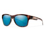 Smith Optics Wayward Polarized Sunglasses - HAVANA/POLAR BLUE MIRROR CHROMAPOP