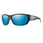 Smith Optics Frontman Polorized Sunglasses - Matte Black/ChromaPop+ Blue Mirror