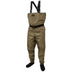 Frogg Toggs Canyon Breathable Taslan Stocking Foot Wader - Large - Khaki