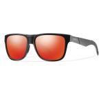 Smith Optics Lowdown Sunglasses - Matte Black/Red Sol-X