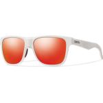 Smith Optics Lowdown Sunglasses - Matte White/Red Sol-X