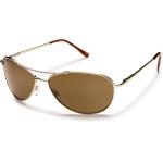 Suncloud Optics Patrol Sunglass Polarized Polycarbonate Lens / Gold/Brown Frame
