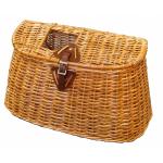Classic Split Willow Creel w/ Leather Closure - 12" - Fly Fishing