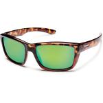 Suncloud Optics Mayor Sunglass Polarized Polycarbonate Lens / Tortoise/Green Mirror Frame