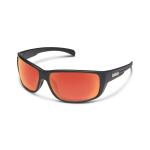Suncloud Optics Milestone Sunglass Polycarbonate Lens Graphite/Red Mirror Frame