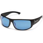 Suncloud Optics Turbine Sunglass Polarized Polycarbonate Lens / Black/Blue Mirror Frame