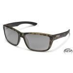 Suncloud Optics Mayor Sunglass Polarized Matte Silver Tortoise/Gray