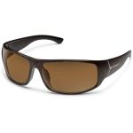 Suncloud Optics Turbine Sunglass Polarized Polycarbonate Lens / Blackened Tortoise/Brown Frame