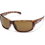 Suncloud Optics Milestone Sunglass Polarized Polycarbonate Lens / Matte Tortoise/Brown Frame