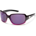 Suncloud Cookie Sunglass Polarized Polycarbonate Black Purple Fade/Purple Mirror