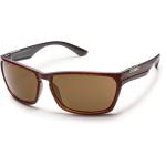 Suncloud Cutout Sunglass Polarized Polycarbonate / Burnished Brown/Brown Frame